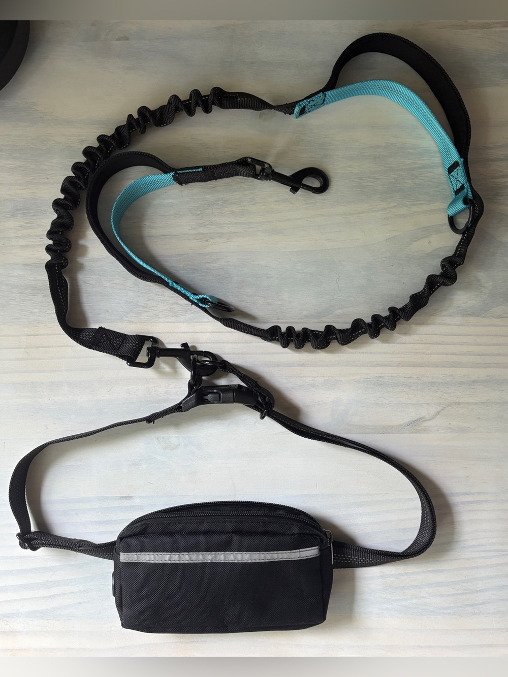 Hands-Free Dog Leash with Waist Pouch